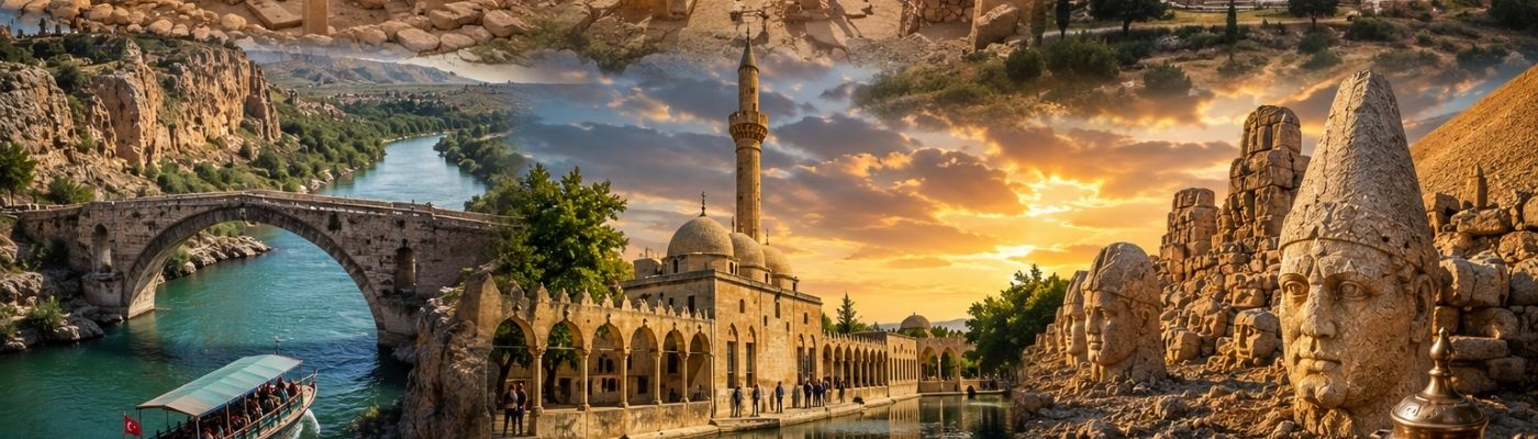 Fırat'tan Nemrut'a Gaziantep Şanlıurfa Adıyaman Kültür ve Gastronomi Turu
